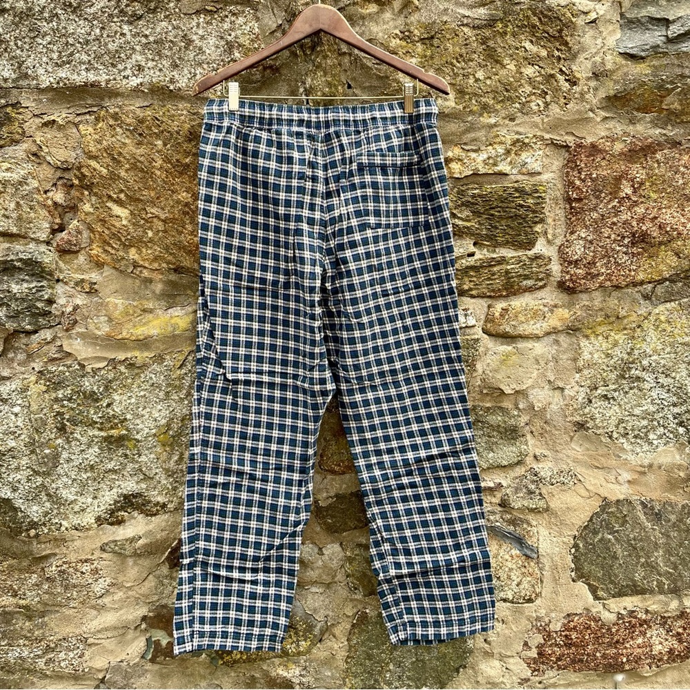 J. Crew Plaid Flannel Pajama Pants Size L - Picture 2 of 8